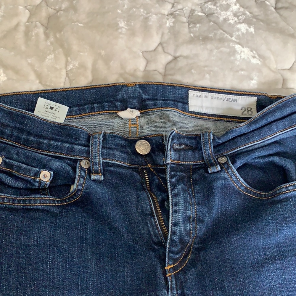Rag and bone dark skinny jeans - Picture 2 of 3